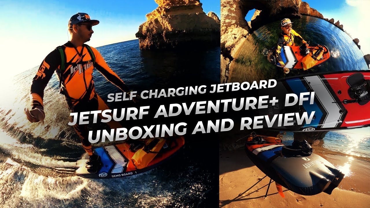JETSURF Adventure+ DFI | First SELF CHARGING jetboard