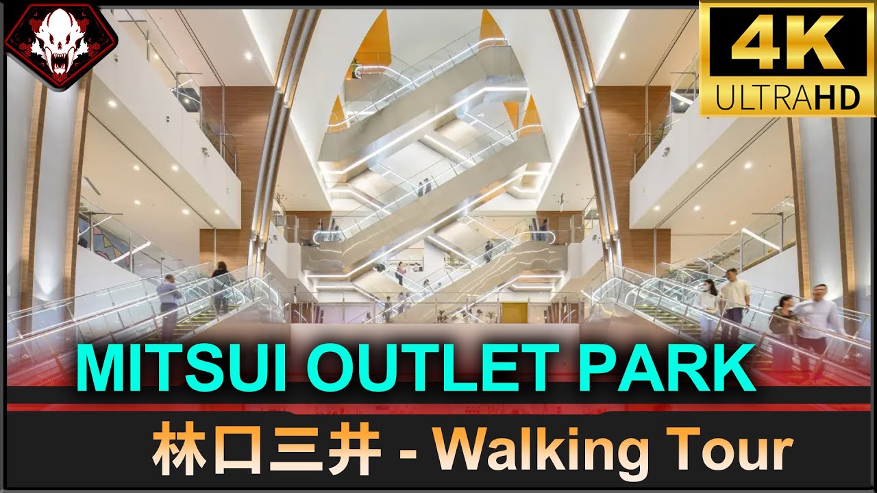 Inside Taiwan's Largest Outlet Mall Expansion!| MITSUI OUTLET PARK Linkou 2nd Building Tour | 4k