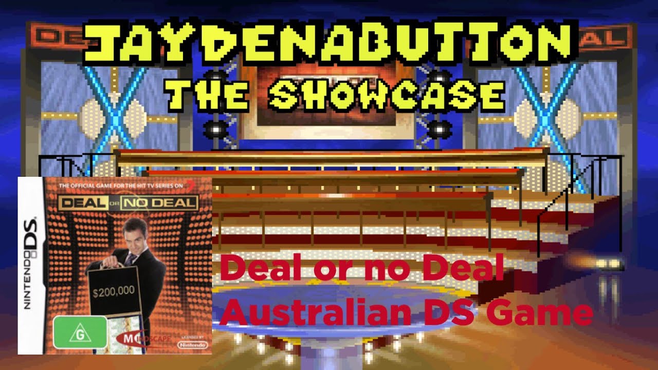Deal or no deal Australian DS game (The showcase) (200 sub special)