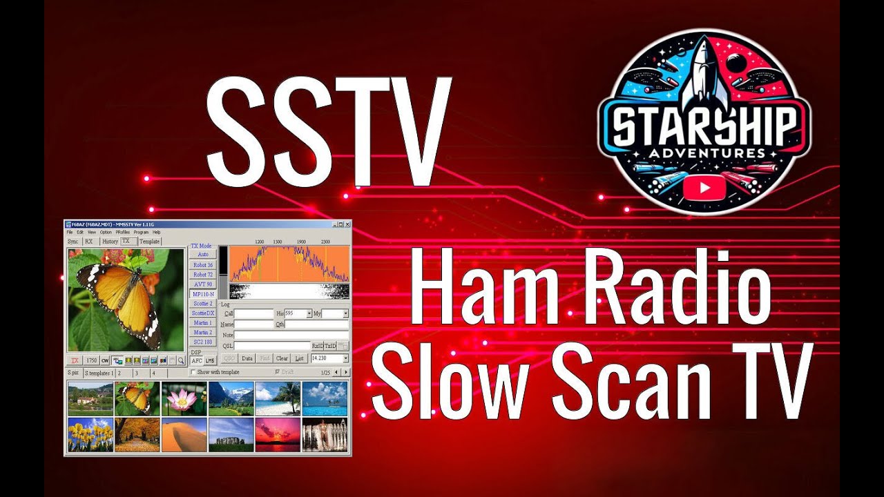 🔴Learn How to Install & Use Slow-Scan TV (SSTV) for Amateur Radio! - Make Contact With Pictures