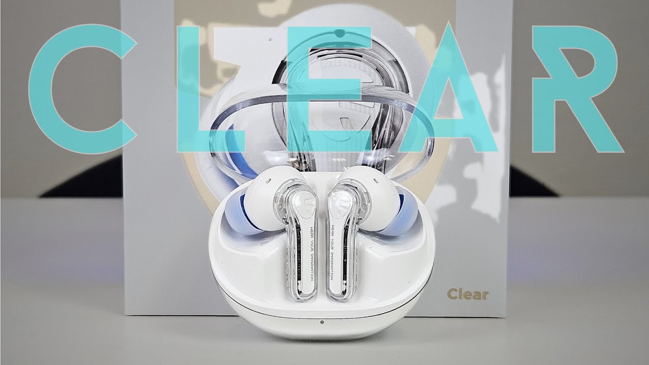 SoundPeats CLEAR recensione cuffie nuovo design semi trasparente