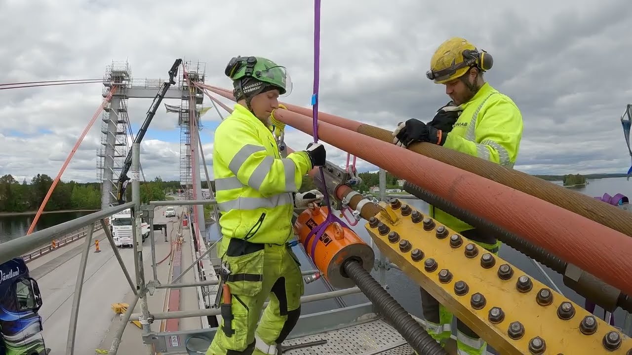 Kabelbyte Strömsundsbron