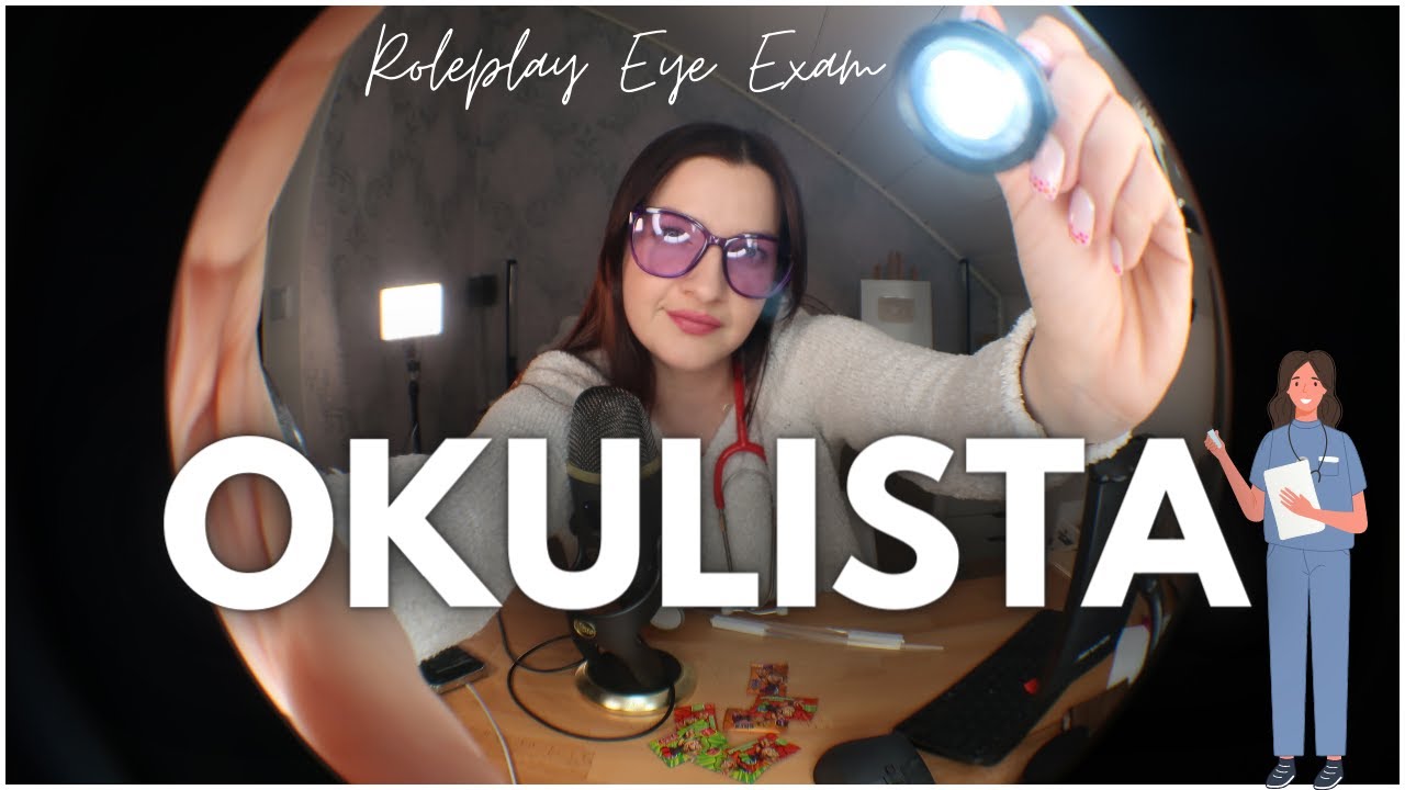 ROLEPLAY • Wizyta u Okulisty / Badanie Wzroku • Eye Exam 👀 ASMR Po Polsku