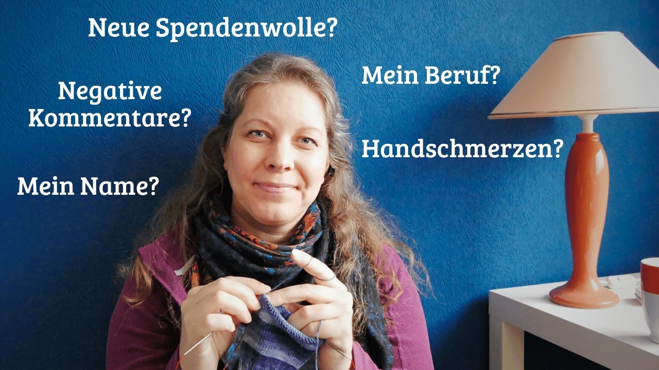 Eure Fragen, meine Antworten: Über Spenden, negative Kommentare, Handschmerzen und meinen Beruf ...