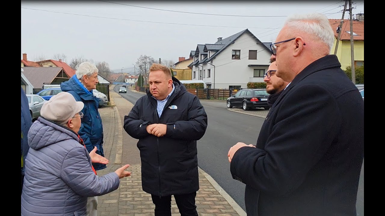 Andrychów. Ulica Tkacka po remoncie