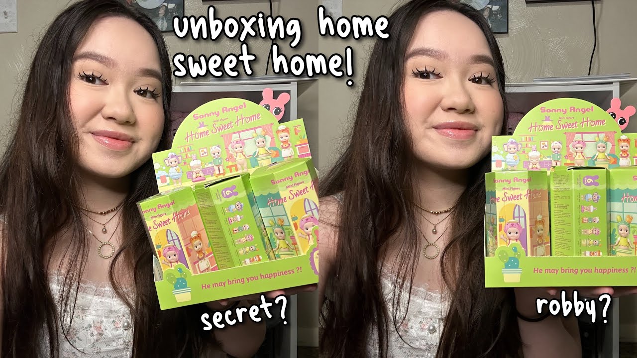 sonny angel home sweet home series unboxing! ୨୧