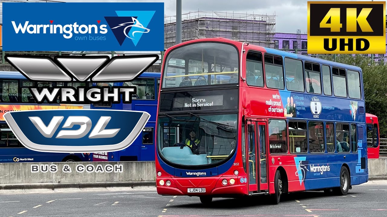 [Warrington's Own Buses: 12 Warrington to Latchford] Wright Pulsar Gemini VDL DB250 (302/LJ04LDU)