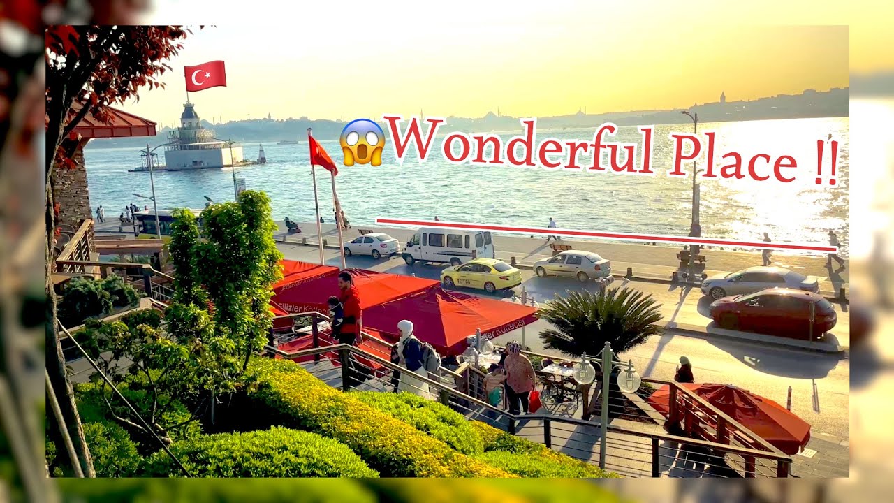 Walking tour in the most famous tourist places in Istanbul,Üsküdar