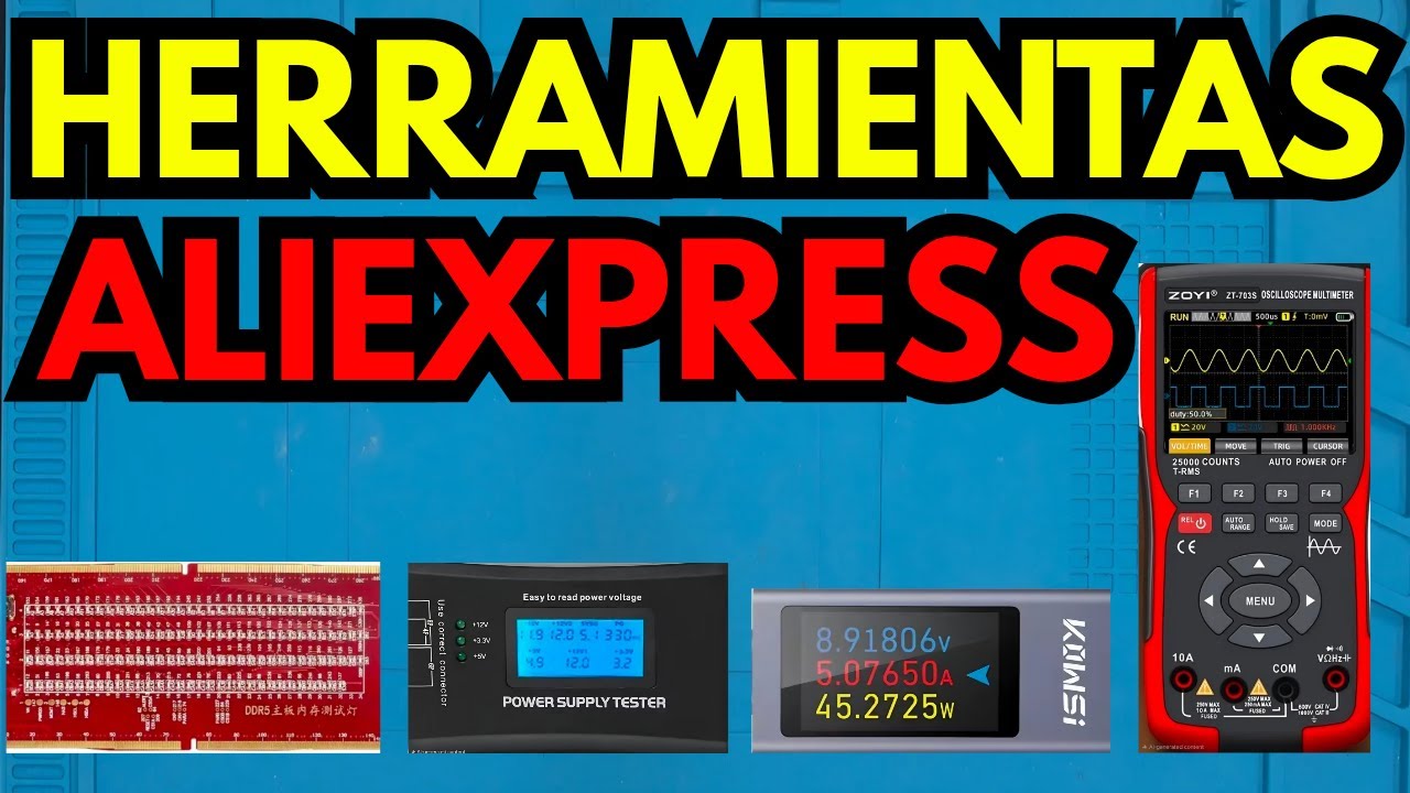 HERRAMIENTAS de TESTEO y REPARACIONES de ALIEXPRESS que debes tener en tu taller (MUY BARATAS)