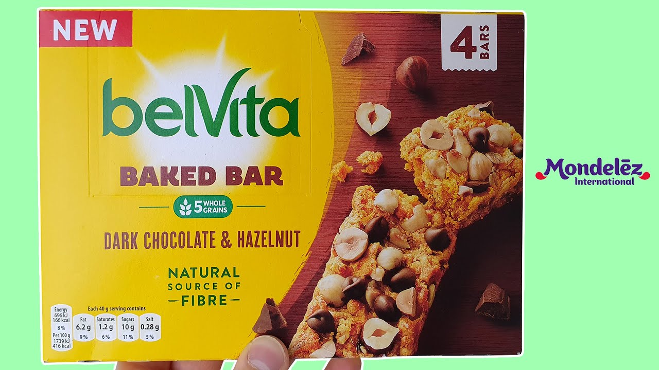 Belvita Breakfast Dark Chocolate & Hazelnut Baked Bar (Review) [Mondelez Consumer Goods]