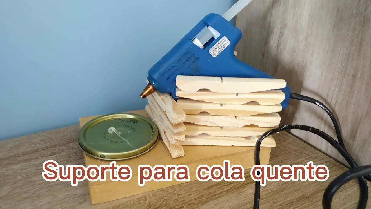 Faça um suporte para Pistola de cola quente