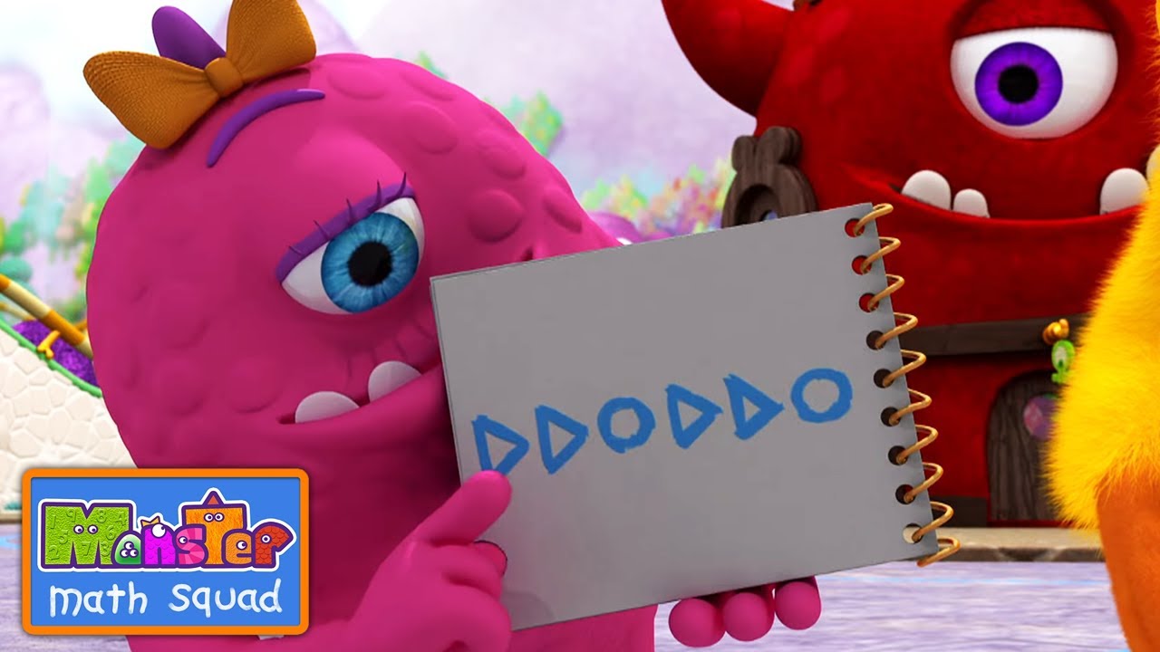 Follow The Trail of The Missing Scooter! | Fun With Numbers | Monster Math Squad - WildBrain