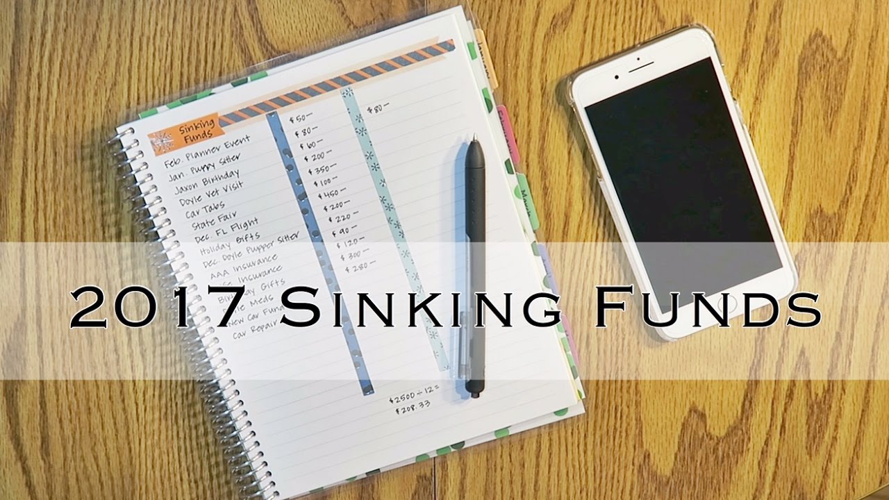 2017 Sinking Funds