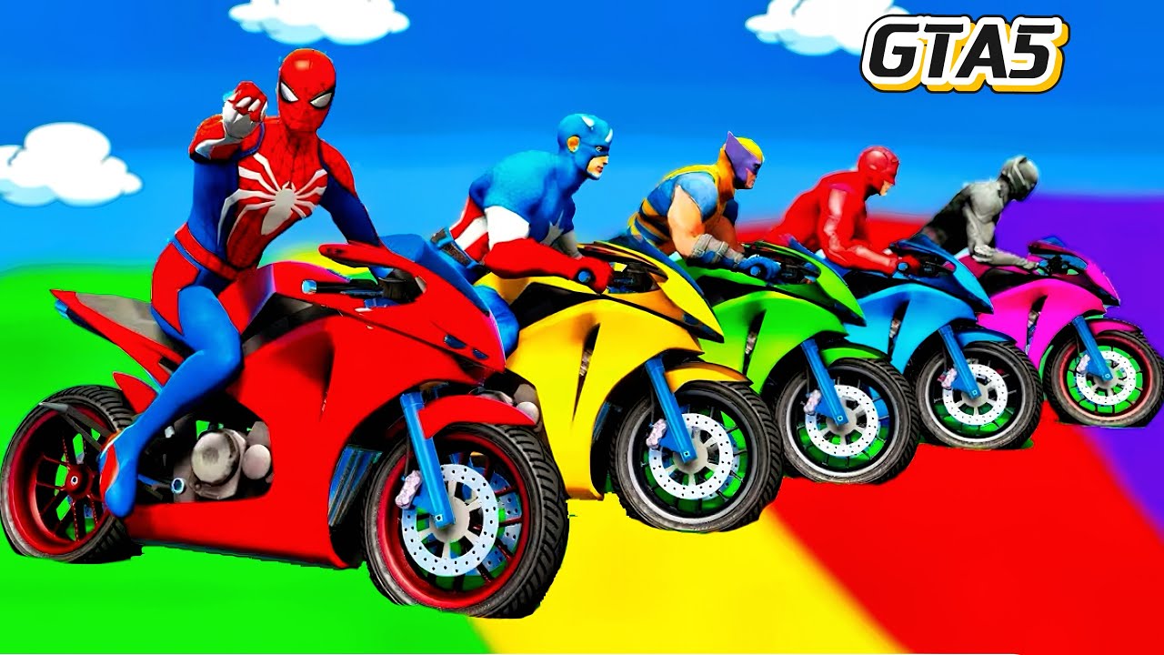 Spider-Man Rescue الرجل العنكبوت انقاذ باتمان Spider-Man vs. Iron Man Funny Game GTA5 Superhero