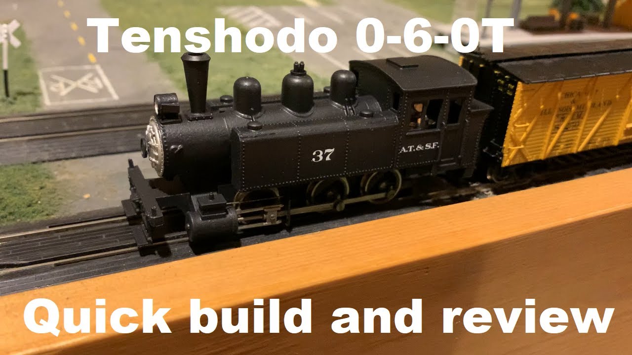 Tenshodo 0-6-0T: Assembly and review in (mostly) real time