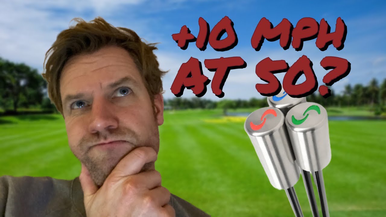 10mph faster ball speed with SuperSpeed Golf - Too old for this?