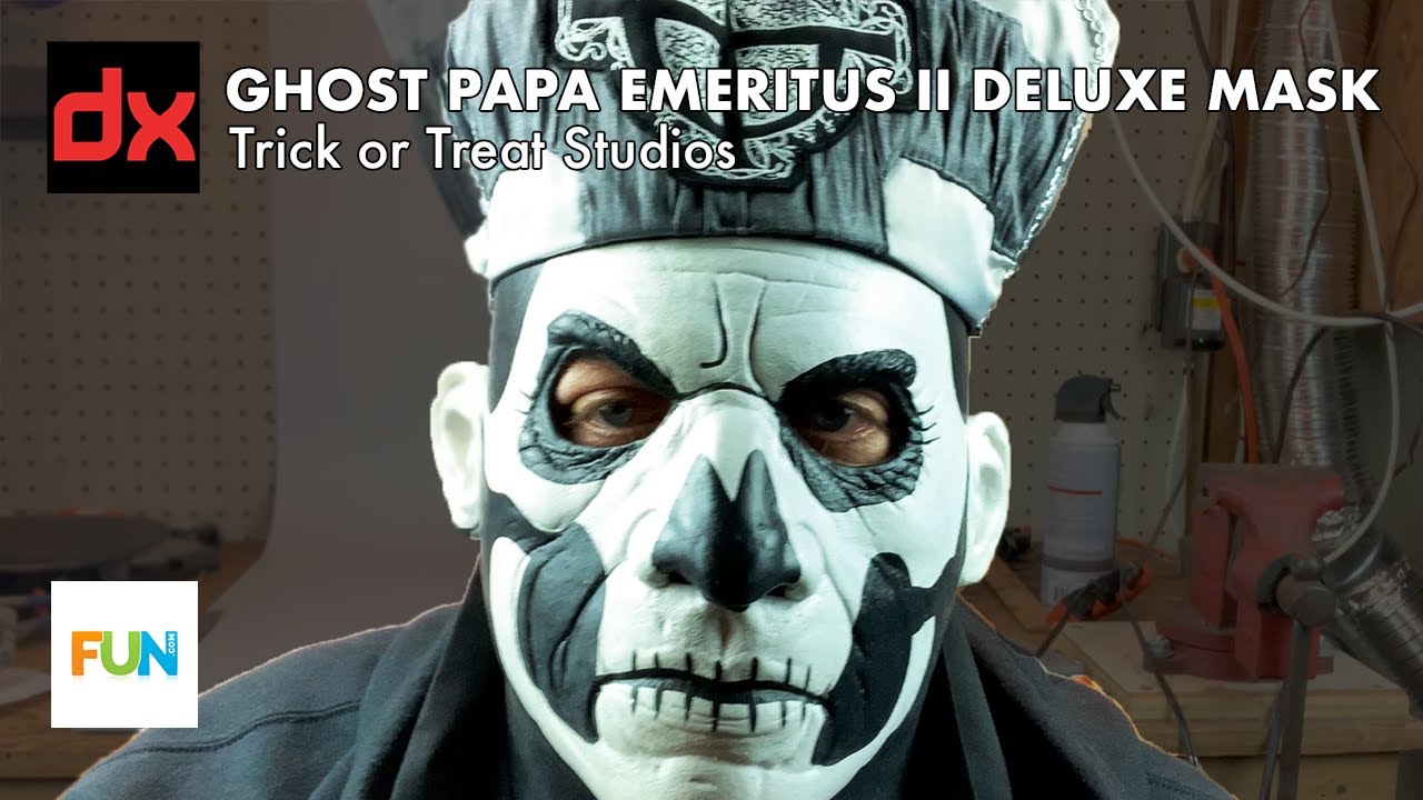 Ghost Papa Emeritus II Deluxe Mask - CollectionDX