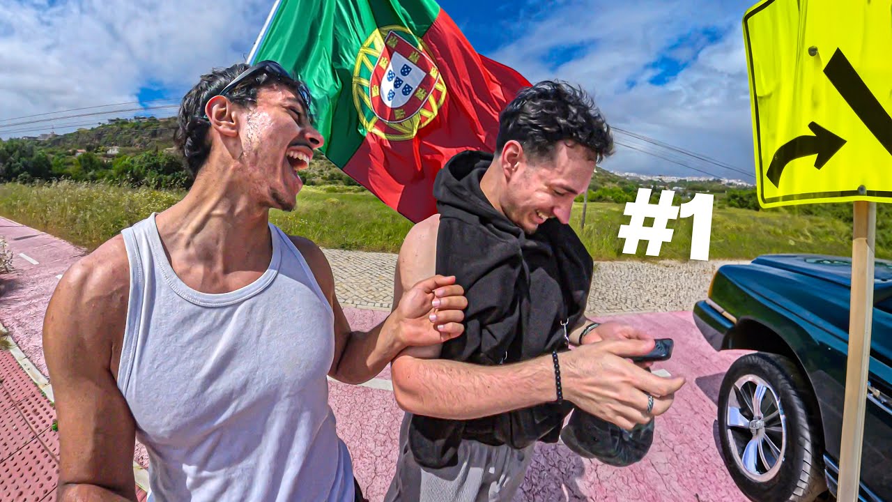 Je fais du STOP pour la première fois au portugal...🇵🇹