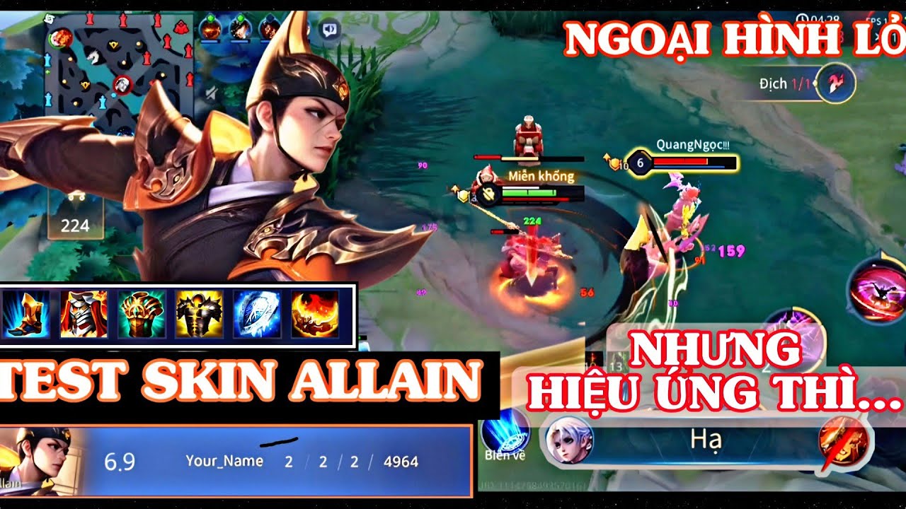 Test SKin Allain 