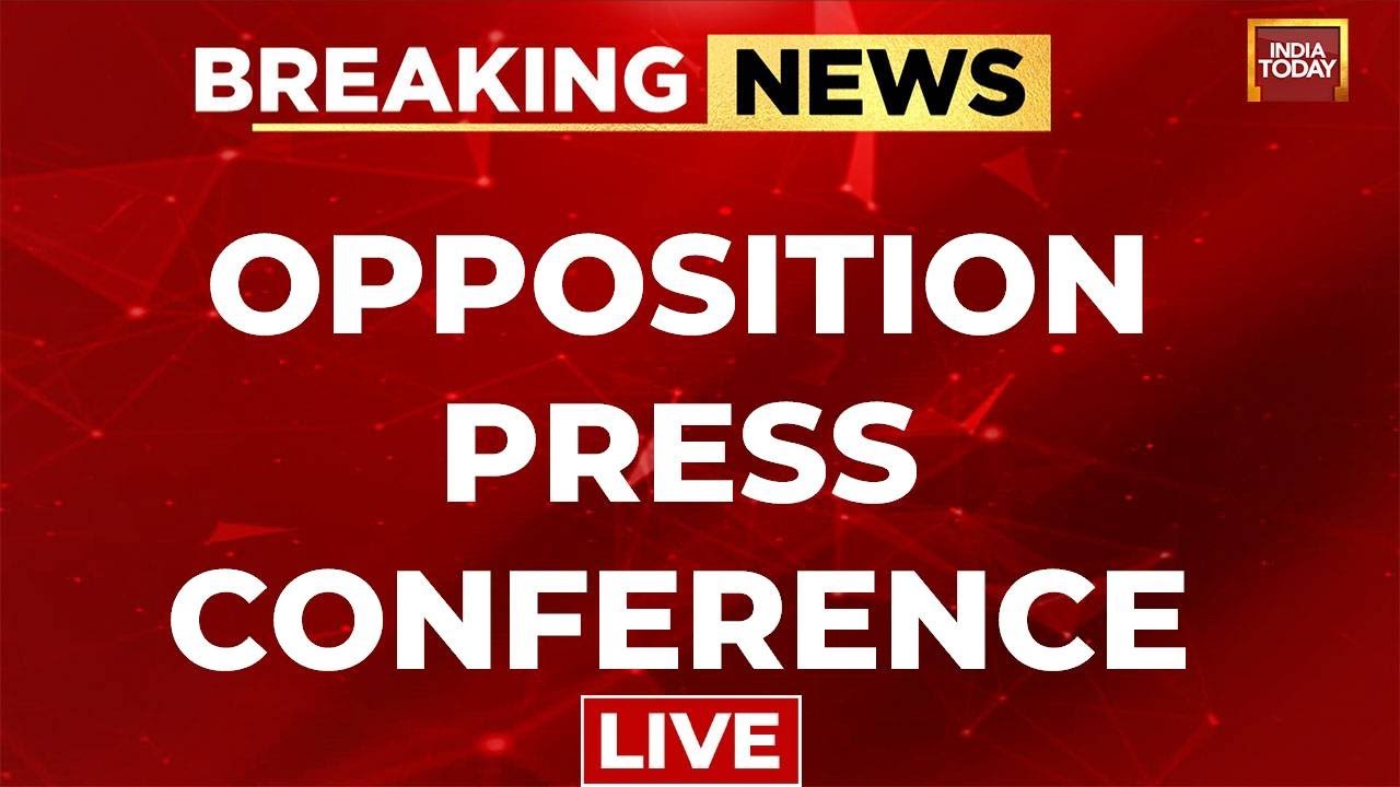 Opposition Meet Live: Opposition Press Meet LIVE | 'I.N.D.I.A' Vs NDA | Congress News