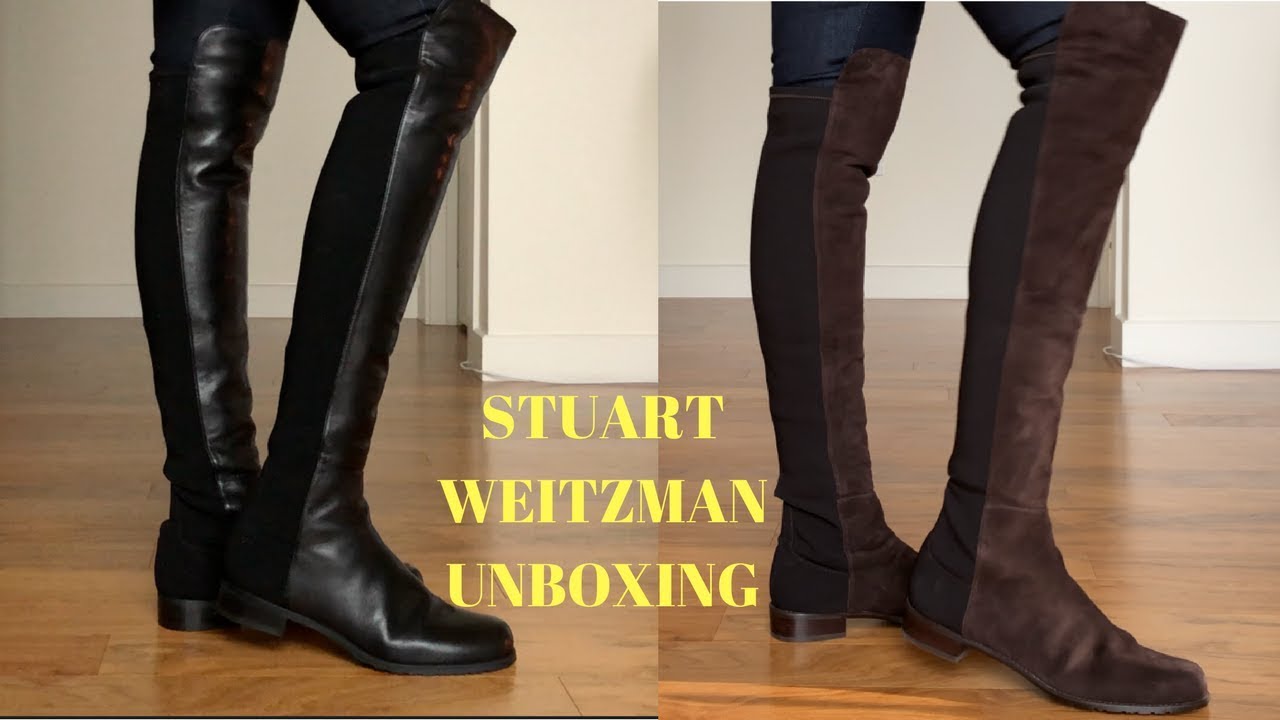 РАСПАКОВКА И ПРИМЕРКА | БОТИНКИ STUART WEITZMAN 5050