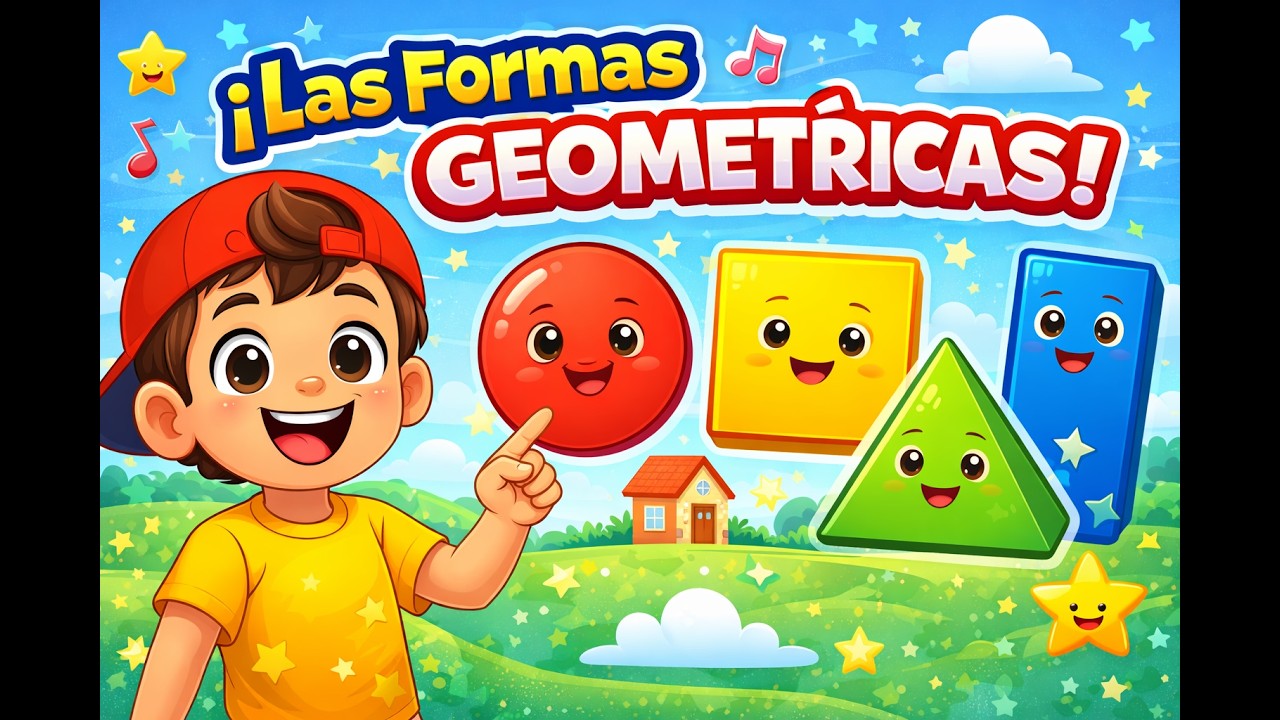 Las Formas Geométricas | Canción Infantil Educativa 📐 | Aprendiendo con Pedro
