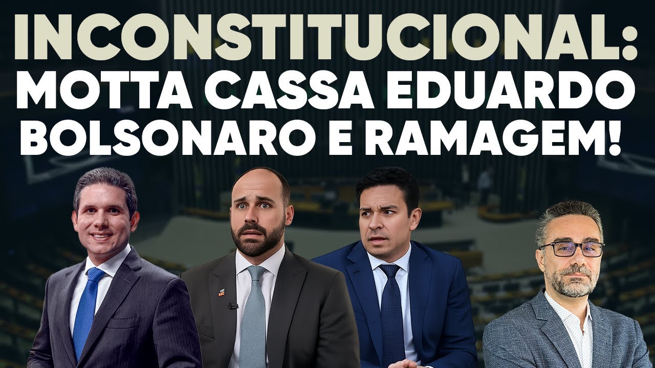 🚨 URGENTE: Motta cassa Eduardo e Ramagem! Explico por que a cassação é ilegal!