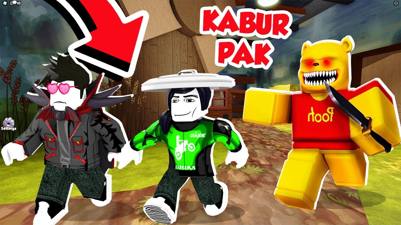 KABUR DARI BONEKA SETAN PALING HORROR DI ROBLOX!!!!