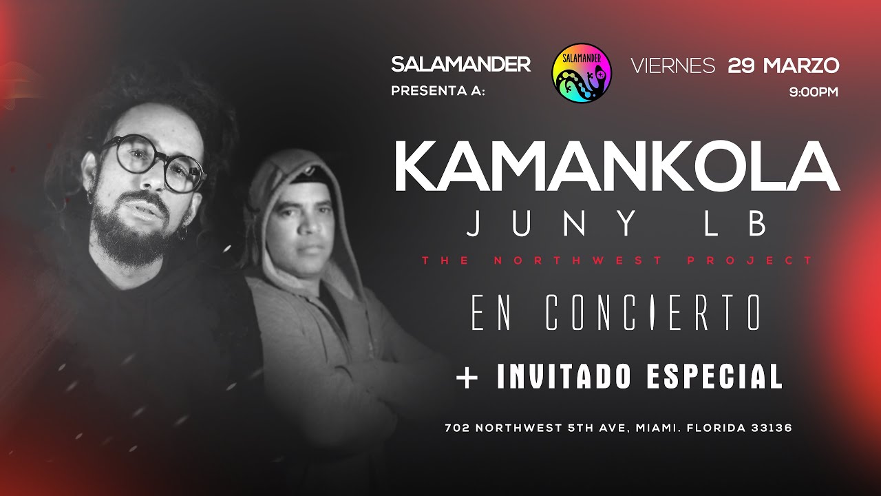 KAMANKOLA - “LA CUBA QUE YO DEJÉ” (LIVE) SALAMANDER MIAMI