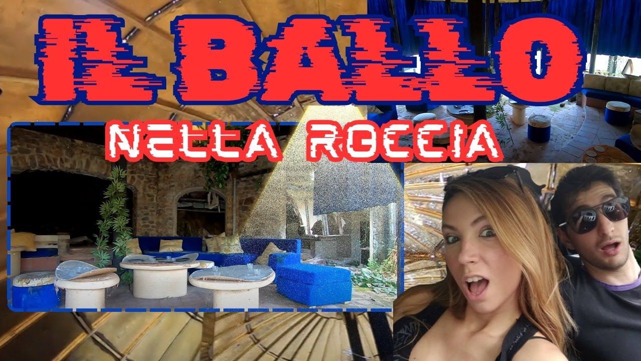 Discoteca LE CAVE anni 90 abbandonata - ballare nella roccia