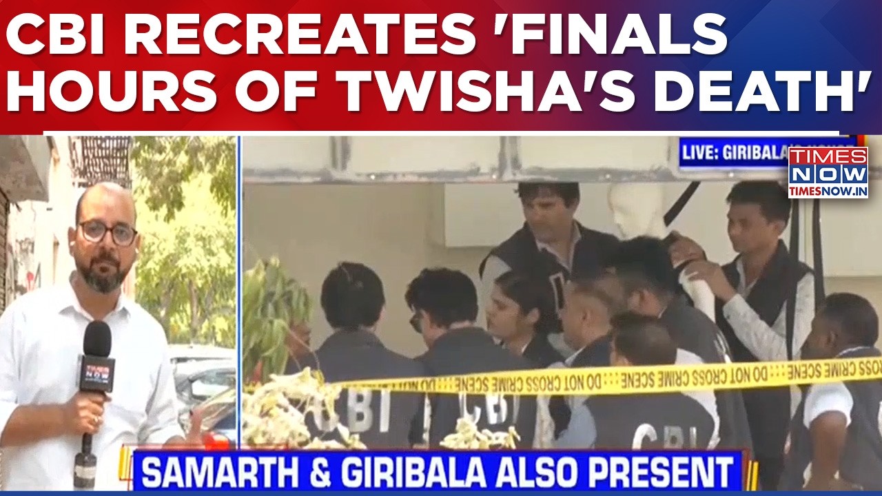 Twisha Sharma Death Case: CBI Recreates 'Finals Hours' At Giribala's Residence, Corroborates With...