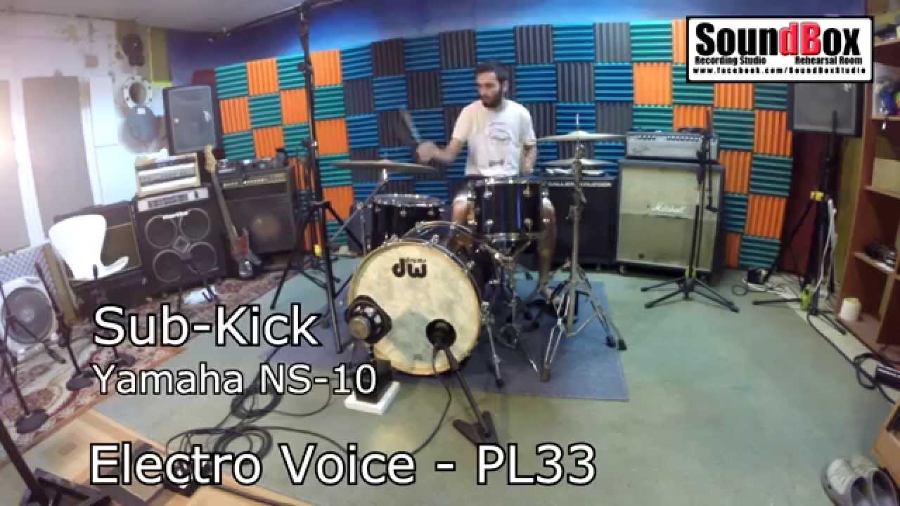 Kicking It! (Kick drum mic comparison @ SoundBox) [RE20, D112, Beta52a, PL33 & Sub-Kick]