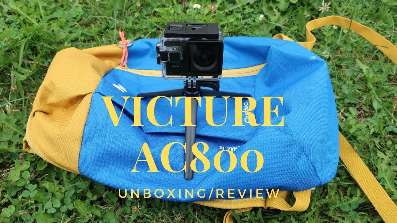Victure Cámara Deportiva  AC800: Unboxing Review Español