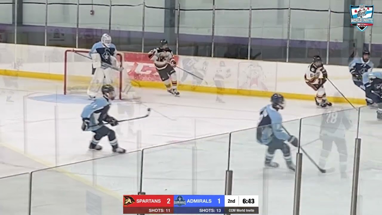 #165 Milwaukee Jr. Admirals vs #145 Tri State Spartans - 14UAAA