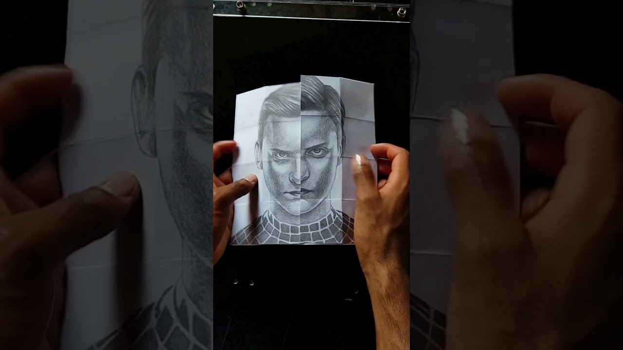 Desenho infinito dos 3 Homem-Aranha