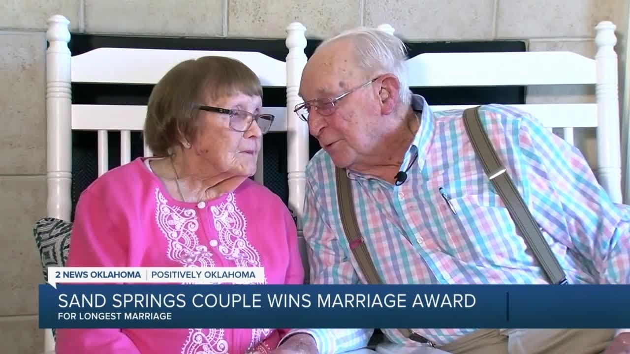 Positively Oklahoma: Green Country pair named America's Longest Married Couple