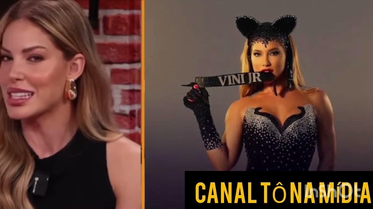 VIRGÍNIA FAZ SURPRESA PARA VINI JR. E SURGE COM COLEIRA PERSONALIZADA E AGITA A INTERNET