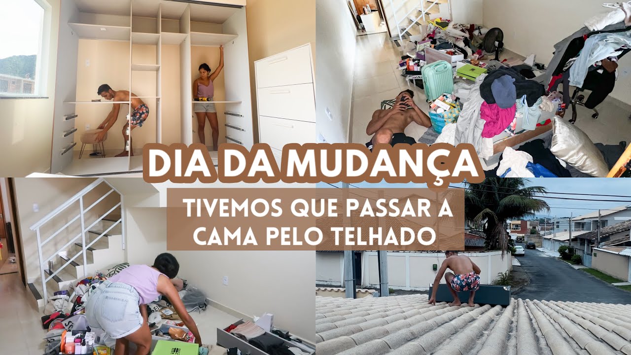 DIA DA MUDANÇA: ORGANIZANDO TUDO NA CASA NOVA!