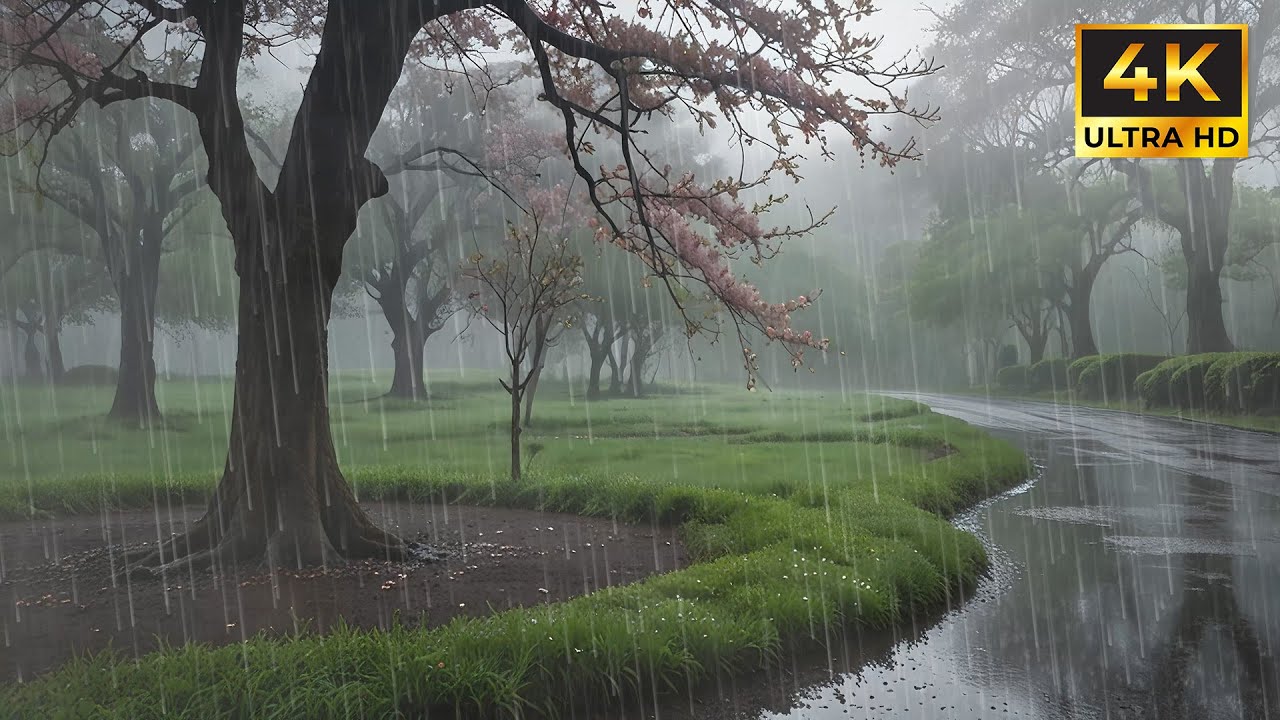 Soothing Rainfall Sounds for Sleep to Fall Asleep Faster and Beat Insomnia for Deep Rest