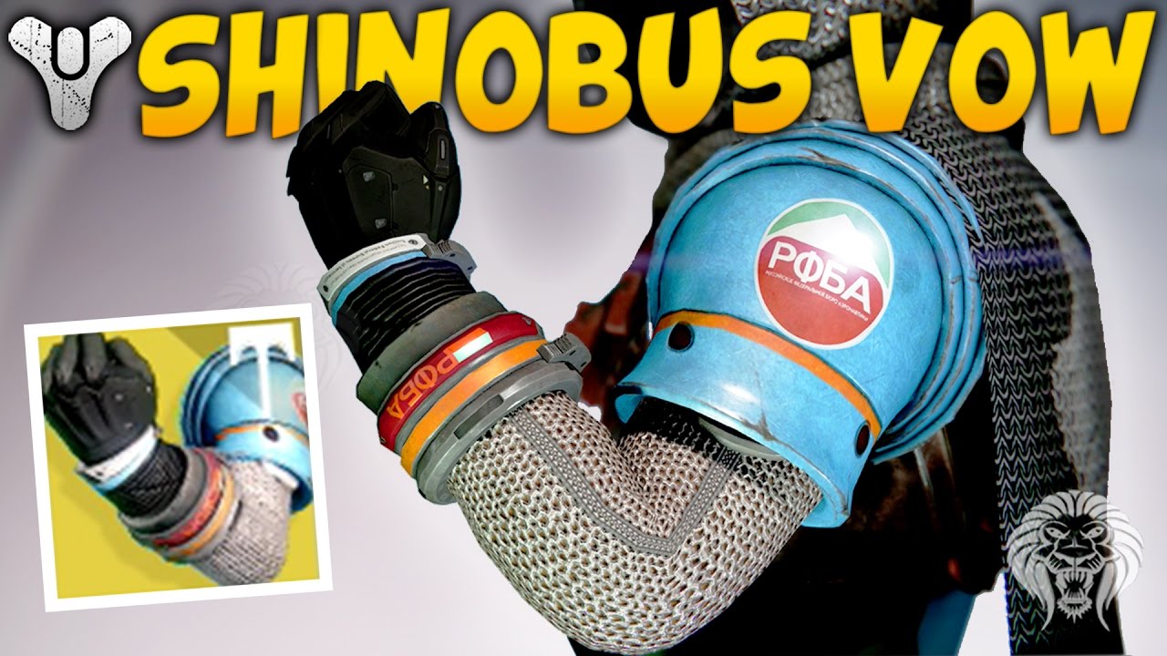 Destiny: IS SHINOBU'S VOW OP? Exotic Shinobus Vow Review & Live Gameplay (Rise of Iron Exotics)