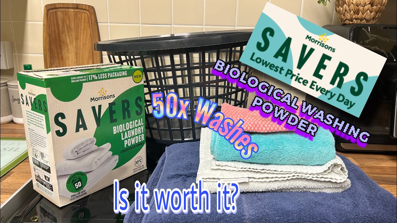 FlorenceBallardA3060 Reviews: Morrisons Savers Biological Washing Powder (50x Washes)
