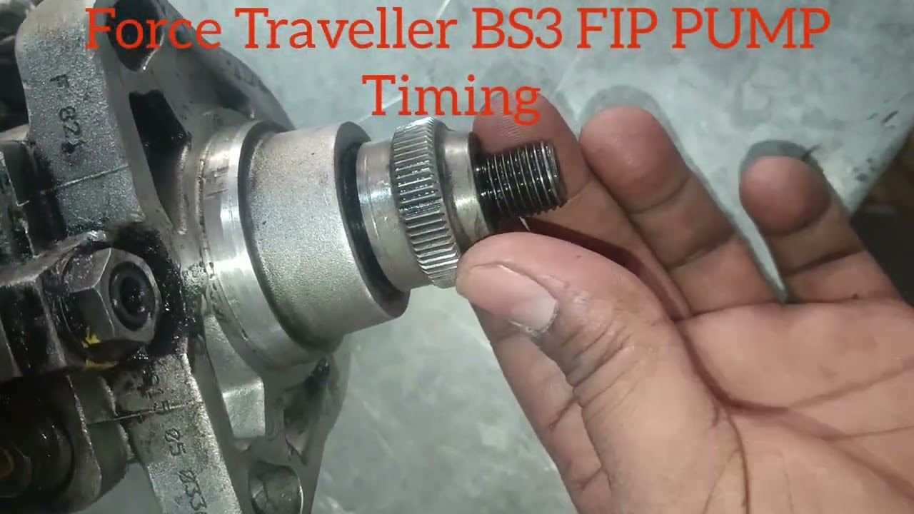 Force Traveller BS3 FIP PUMP Timing 