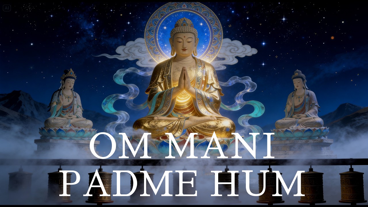 Om Mani Padme Hum | 1 Hour Deep Meditation for Inner Peace, Compassion & Clarity