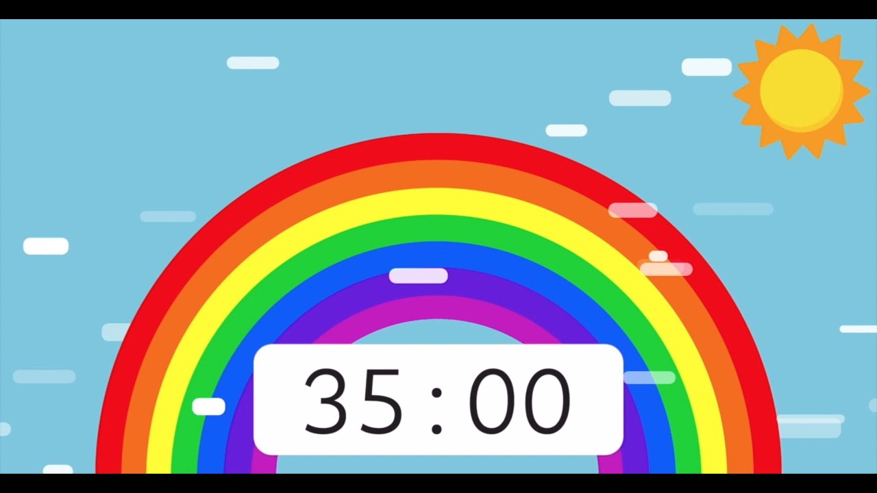 Rainbow Timer 35 Minute 🌈