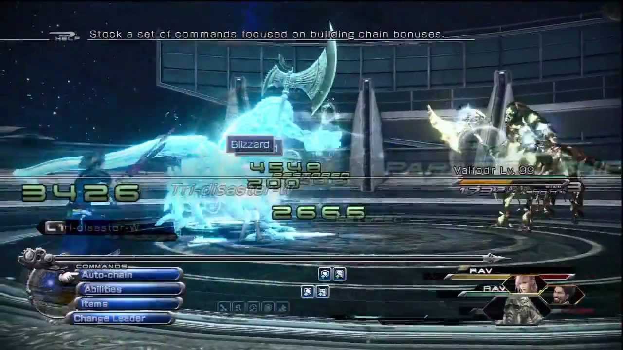 Final Fantasy XIII-2 - Valfodr Lv. 99 DLC Battle