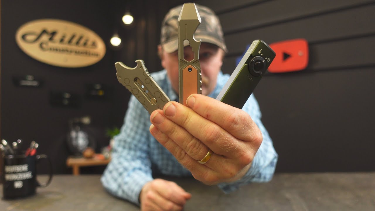 New Olight EDC Items!  Flashlight, Knife & a Titanium Prybar!