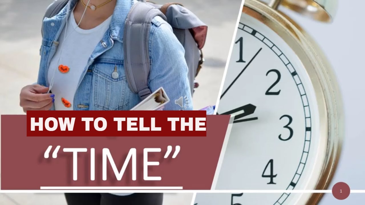 HOW TO TELL THE TIME? HOW TO ANSWER TIME IN ENGLISH...