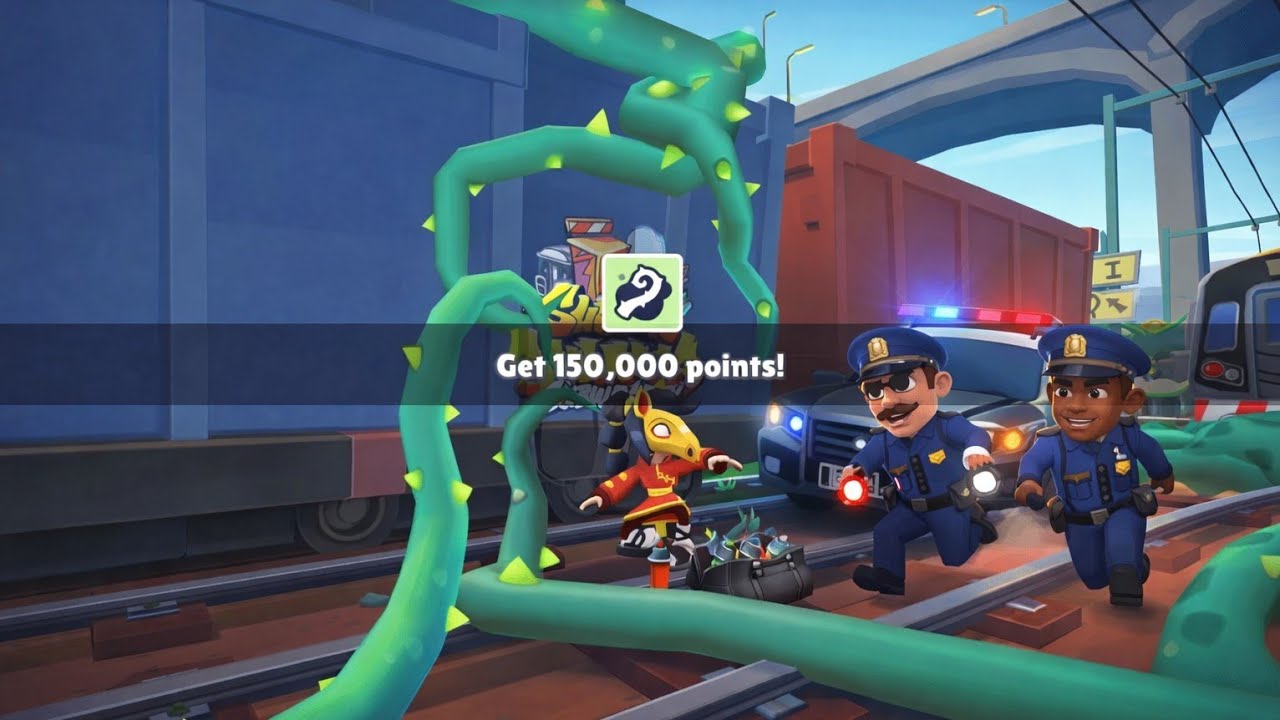 Subway Surfers (2026) - London Lucky Creatures plant invasion Gameplay (PC UHD) [4K60FPS]