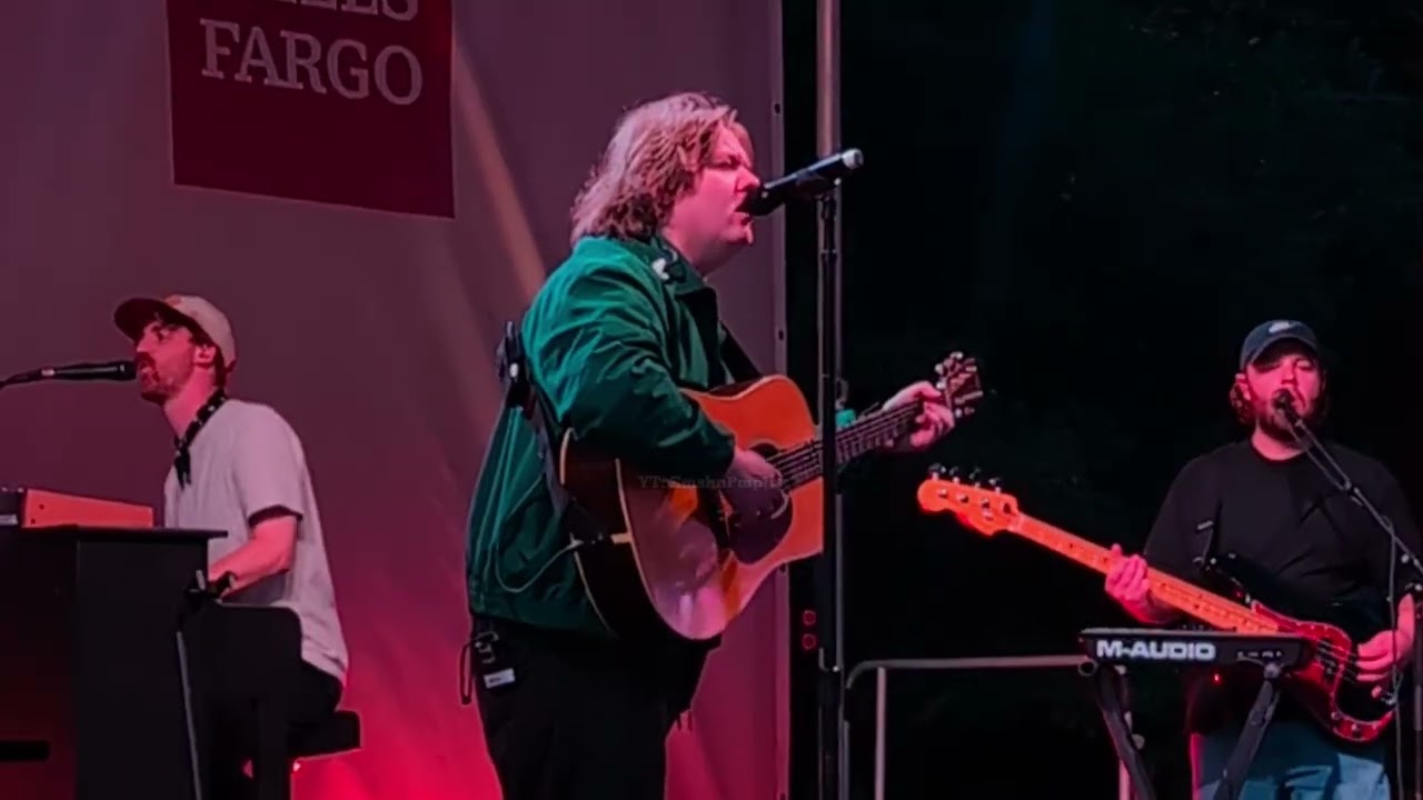 Lewis Capaldi BEFORE YOU GO Live 08-07-2025 z100's Summer Bash Hudson Yards NYC 4K