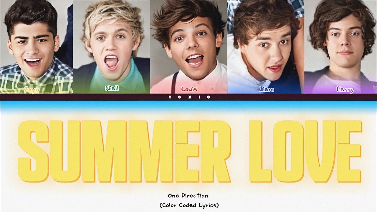 One Direction - Summer Love [Color Coded Lyrics]